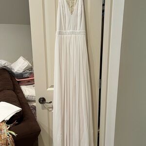 Elegant White Maxi Dress